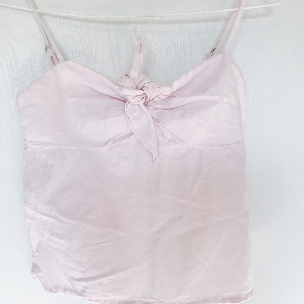 Brandy Melville pink Sasha tank top